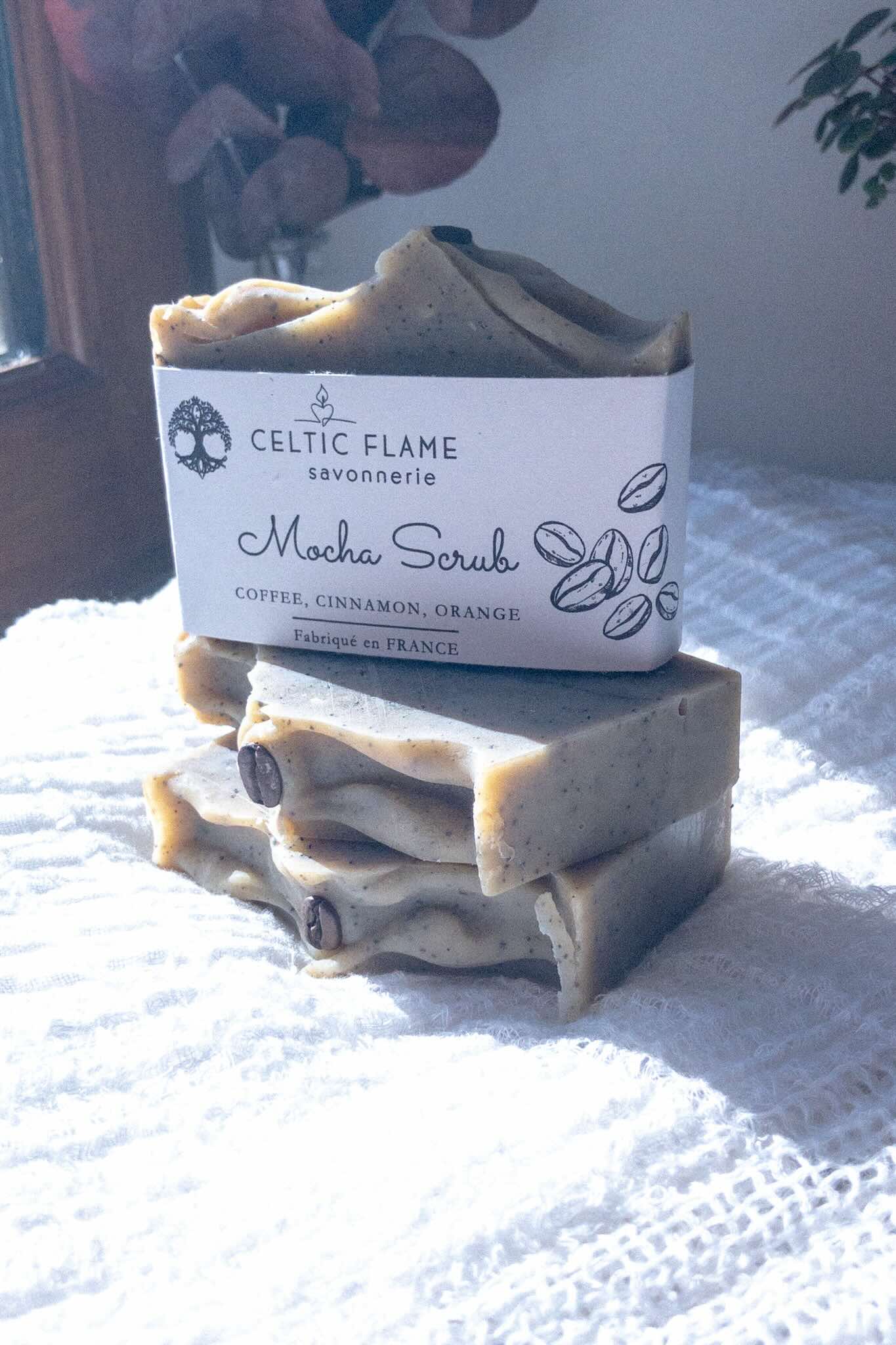 Mocha Scrub Botanical Soap Bar
