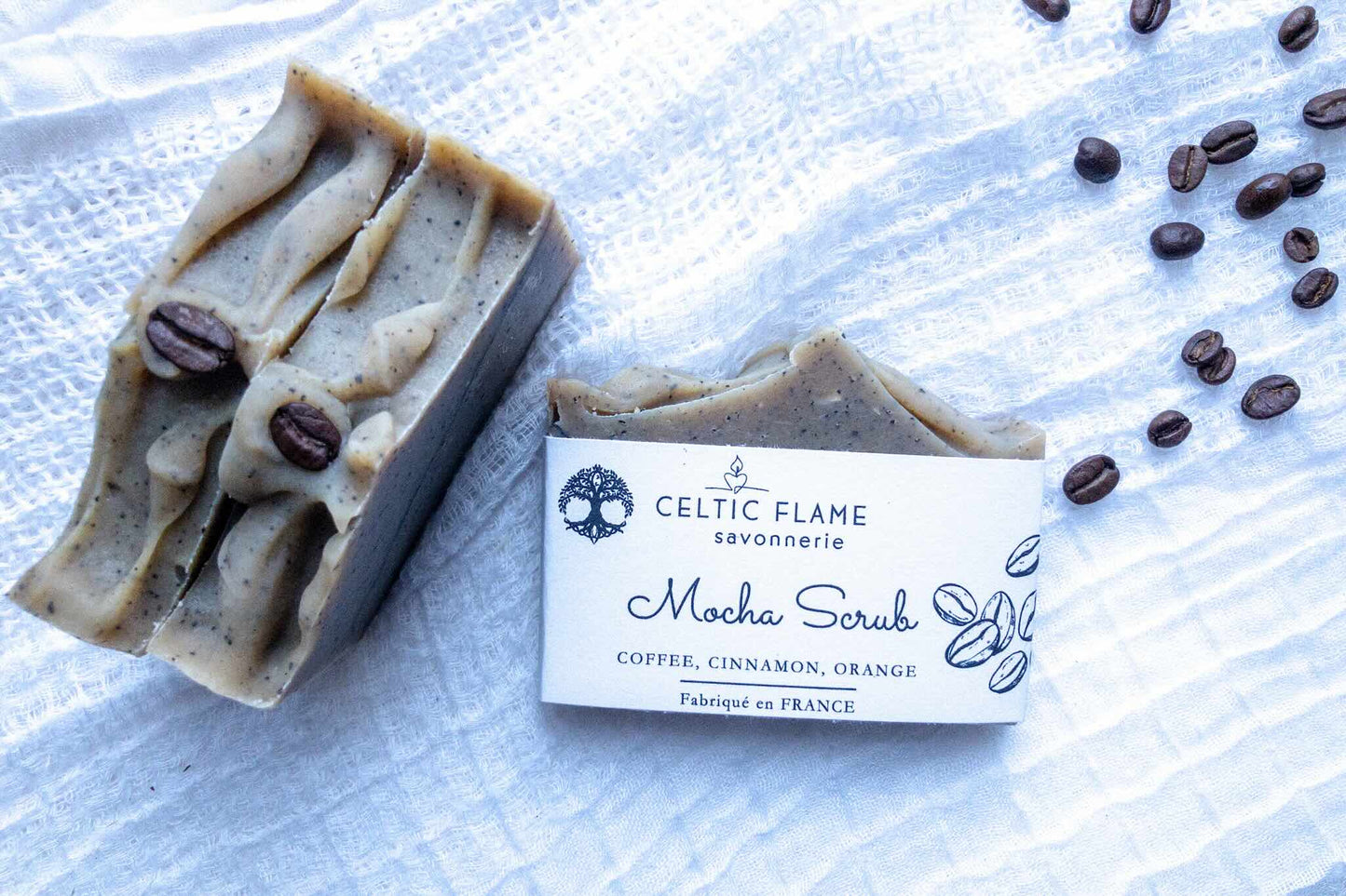 100% Natural Mocha Scrub Soap