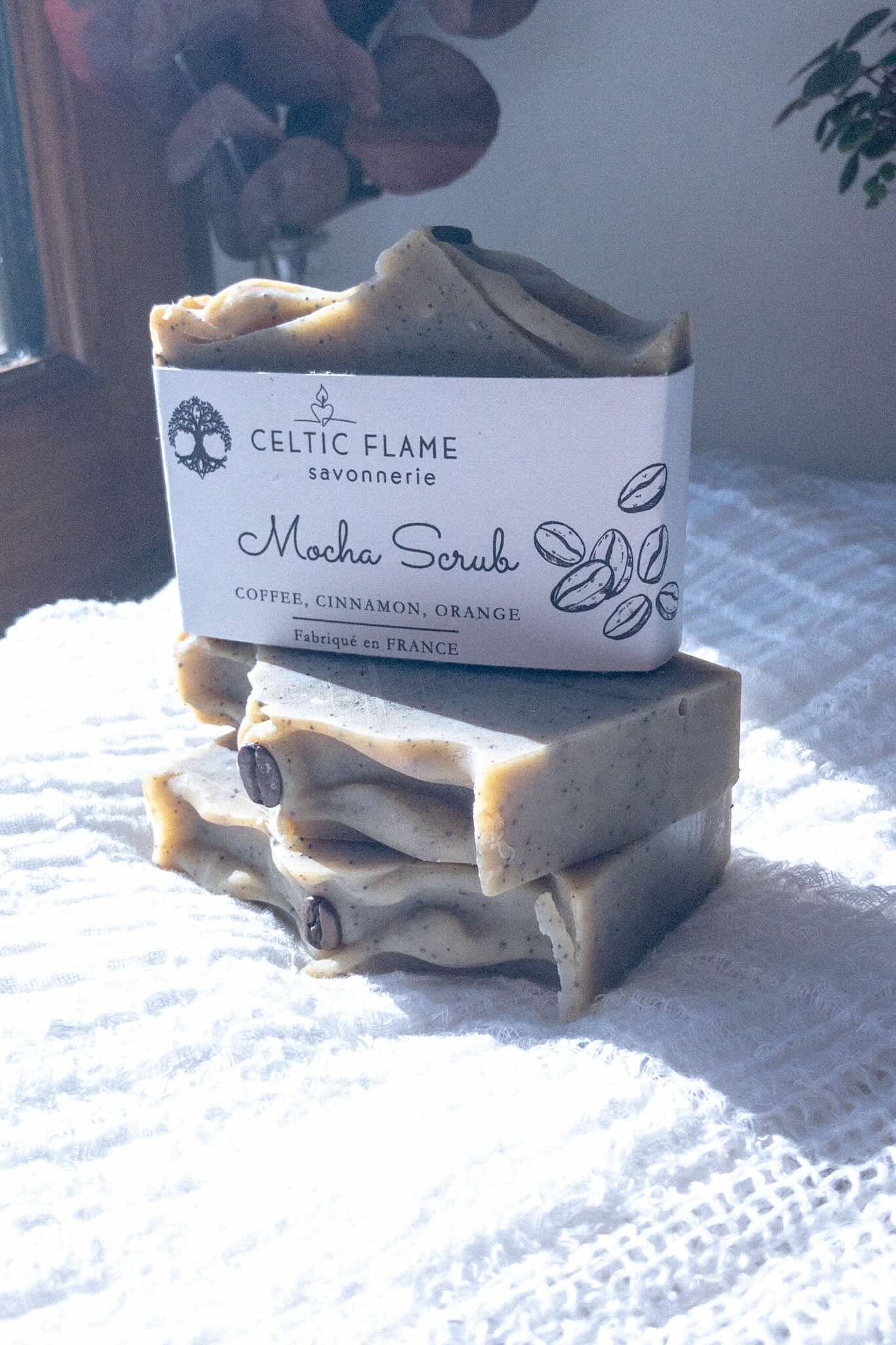 100% Natural Mocha Scrub Soap